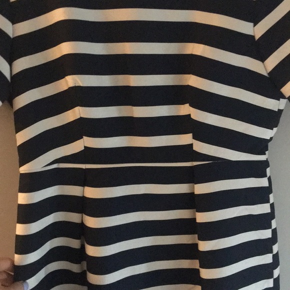black and white striped dress - Picture 2 of 3
